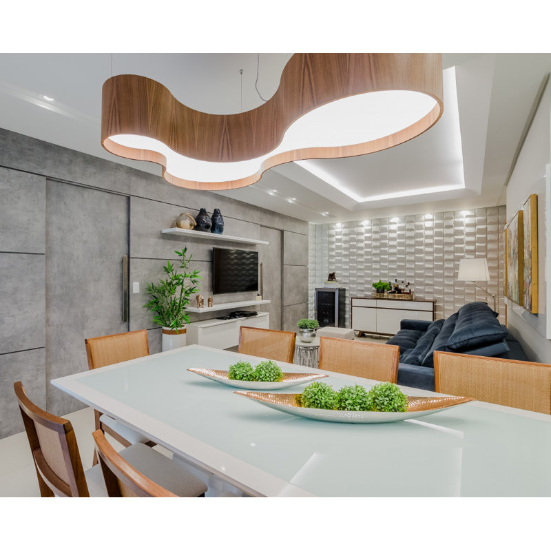 1 - Light LED Pendant, Sand