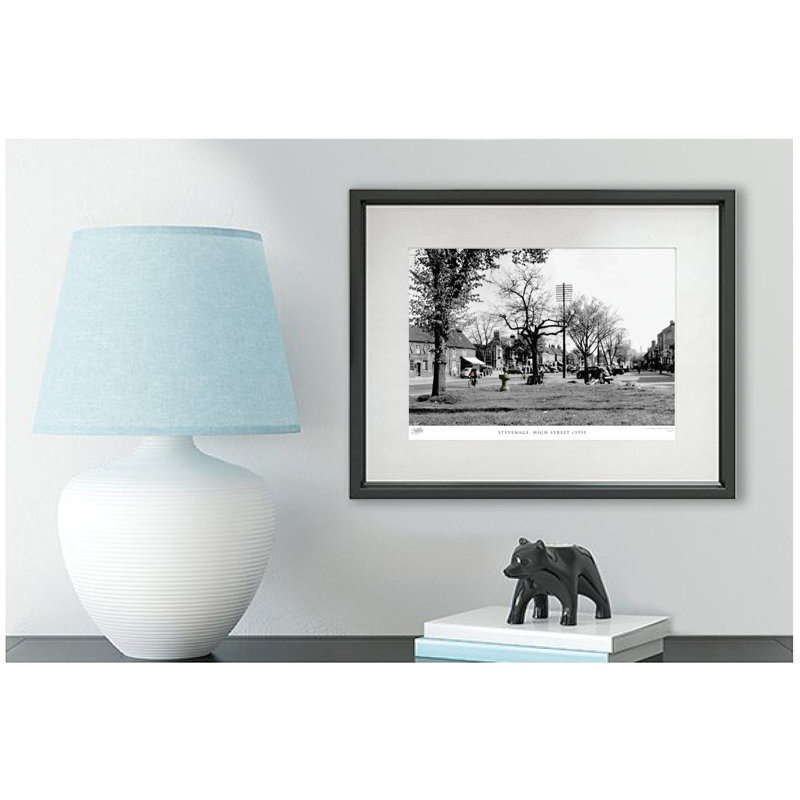 Stevenage, High Street C1955 by Francis Frith - Single Picture Frame Print, 28cm H x 36cm W x 2.3cm D