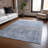 Machine Washable Indoor/Outdoor Xhevrie Blue Rug-2006247136