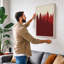 Quiet Northern Forest Scandinavian - Wrapped Canvas-1915027085-1915027082