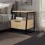 45cm W Metal Bedside Table-676398968