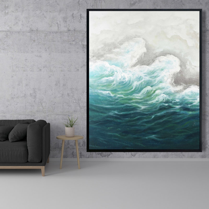 Seaside - 48"x60" Framed canvas