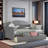 Wooden Daybed With 2 Drawers And Classic Arched Silhouette-2016802742