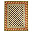 Courtly Check® Red & Gold Rug-50817592