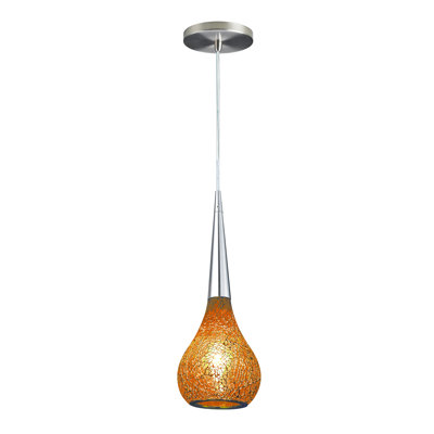 Luminaire suspendu simple 1 lumières Torine