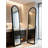 Full Length Mirror With Adjustable U-Bracket, 3 Color Temperatures, And Stepless Brightness For Versatile Home Use