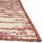 Tapis intérieur / extérieur rouge rouille en polypropylène tissé à la machine Loreen-1292867325