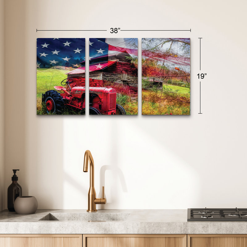 Ensemble de 3 panneaux d'art mural - Celebrate Life Gallery 