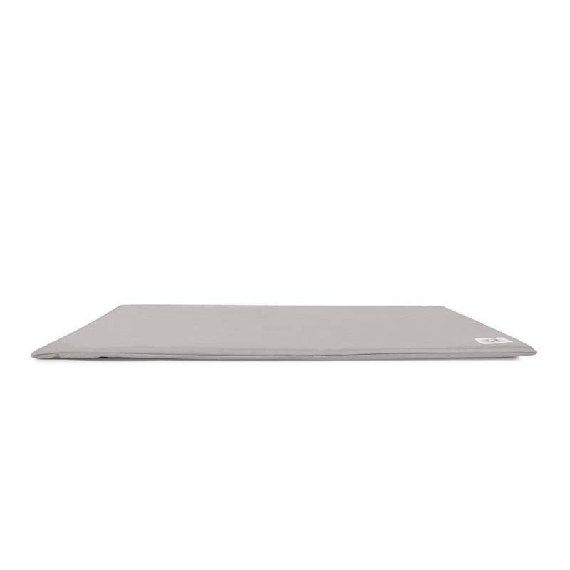 Medium Brutus Tough Chew Resistant Comfort Mat, Blue, Gris, Large (42"w x 28"d x 1"h)