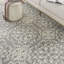 Tapis floral ivoire / gris Yurig-1554062424