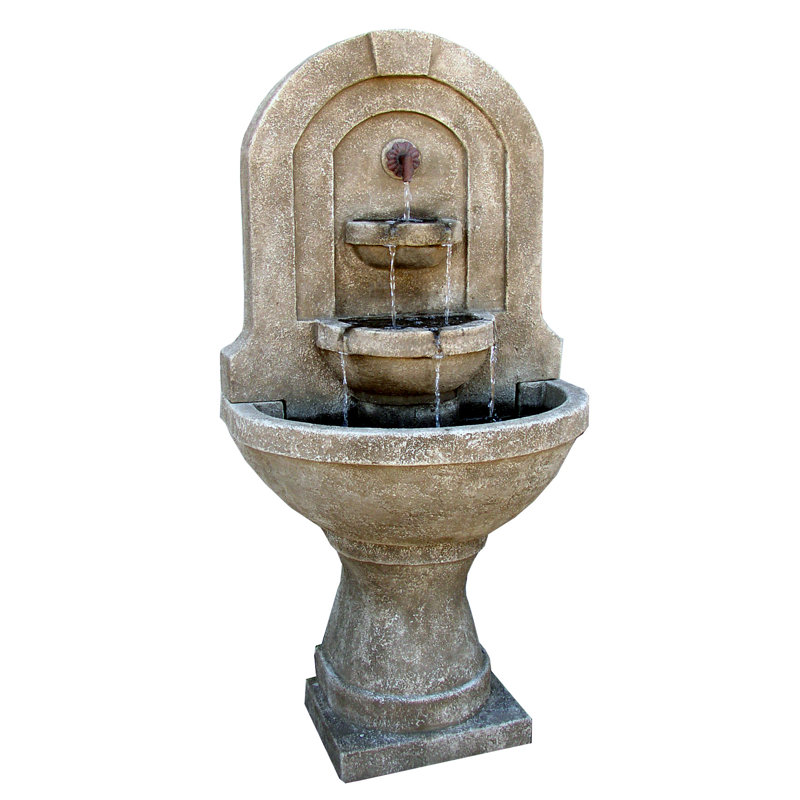 Concrete Castelnuovo Fountain, Ancient Stone