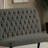Fatima Linen Blend Upholstered Bench-1337556320