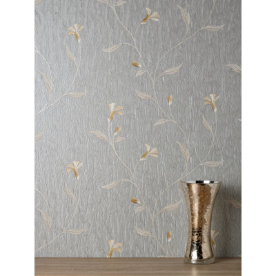 Bellagio Floral Italian Heavyweight Vinyl Wallpaper