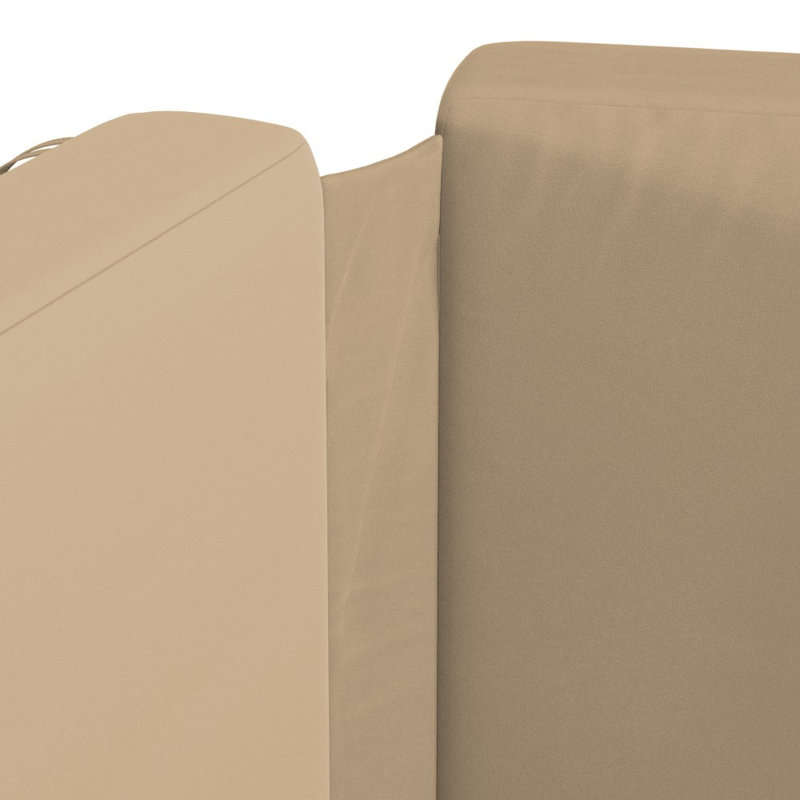  Chaise Lounge Cushion, 24 X 78 X 3.5", Premium Memory Foam Core With Boxed Edge, Solstice Olefin Fabric, Patio Cushion For Chaise Lounges