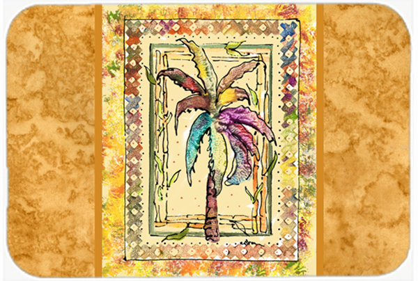 Caroline's Treasures Palm Tree Glass Cutting Board