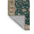 Machine Washable Overdyed Green Area Rug-1448390690