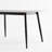 Large Rectangular Table With Strong Metal Base Modern Stone Dining Table For Kitchen