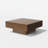 Modern Coffee Table, 2-Drawer Square Living Room Coffee Table With Solid Wood Top-486884781-486884783