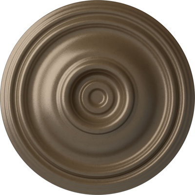 Médaillon de plafond traditionnel Endurathane, 14 3/4 po de diamètre x 1 3/4 po (convient aux auvents jusqu'à 4 po)