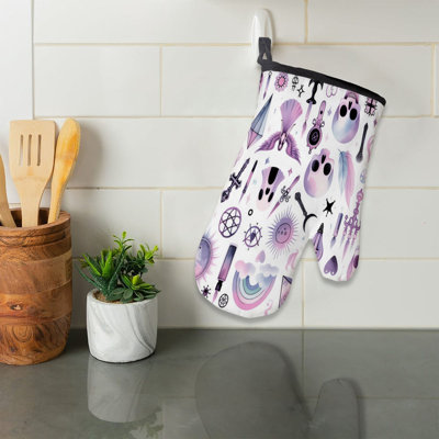 Goth Pastels Oven Mitt Cotton Twill