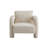 33.46'' 1-seater Ergonomic Sherpa Sofa – Upgraded Fabric, Solid Wood Frame & Curved Armrests For Small Spaces-571899944