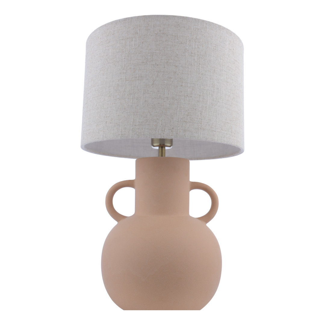 Urn Ceramic Table Lamp With Shade
