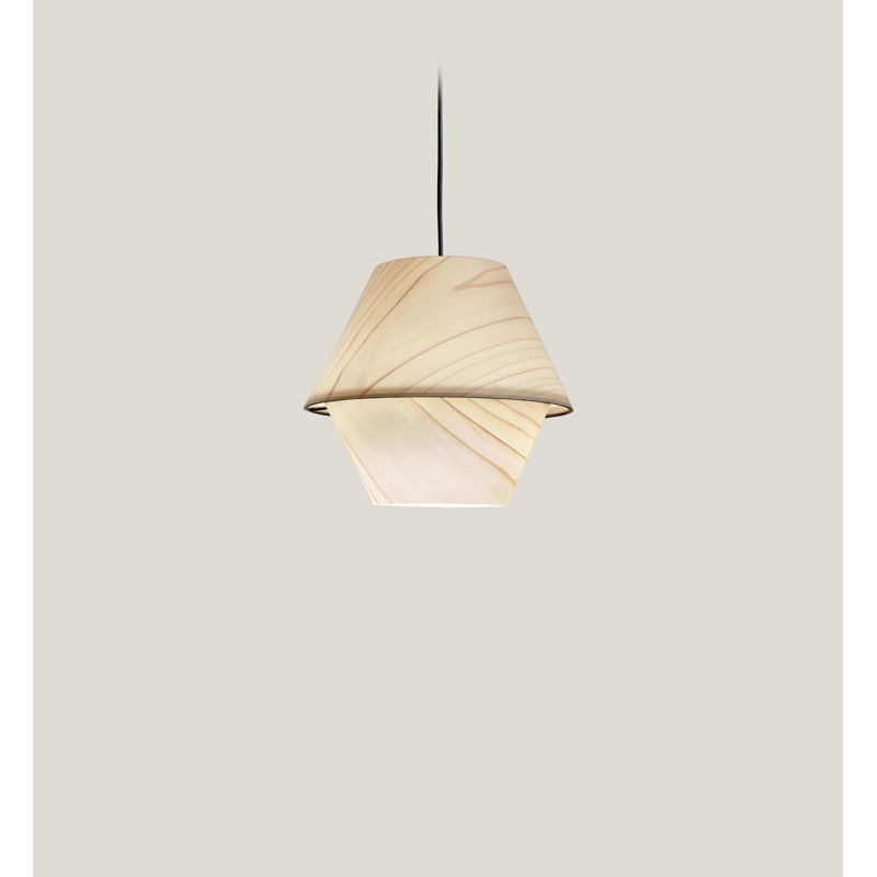 Hotel Pendant, 13.6" Dia., Natural White