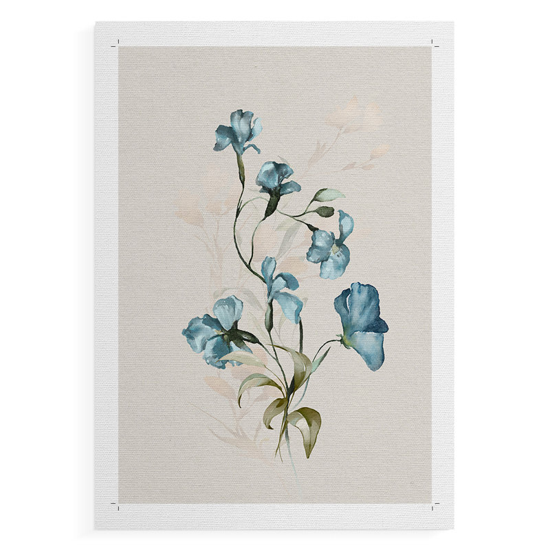 Sweet Pea II - Impression sur toile seulement - NON CADRE, H 27 po x l 18 po