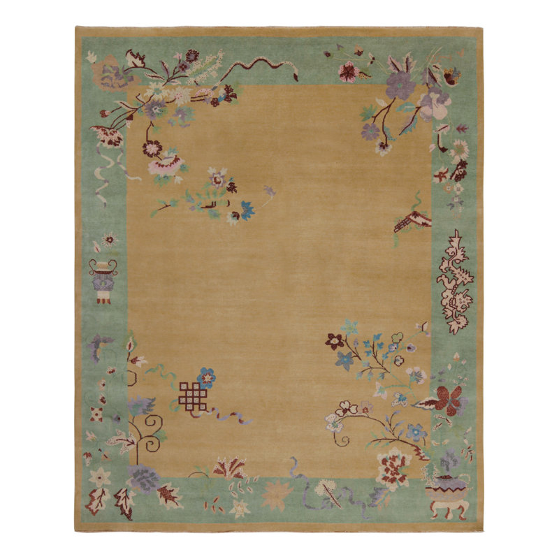 One-of-a-Kind Rectangle: 8' X 10' Hand Knotted Area Rug