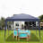 20 Ft. W x 10 FT. D Steel Pop-Up Canopy-43604391