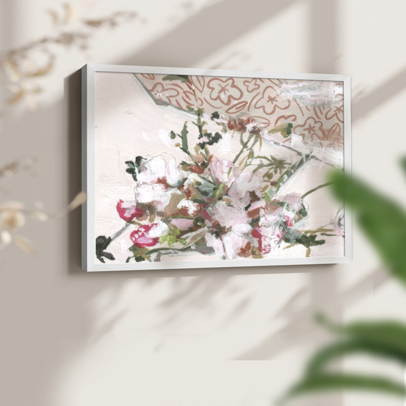 «Blooming Sweetness I», reproduction encadrée, H 8 po x l 10 po, Blanc