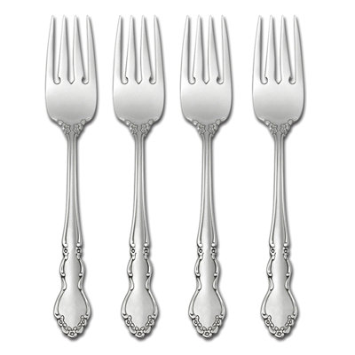 Fourchettes à salade Oneida Dover, acier inoxydable 18/10