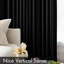 Rideaux occultants en velours noir-691588191