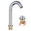 Robinet de salle de bain à un trou