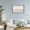 Cadre flottant Dancing Surf Beach Waves, design par Karin Connolly