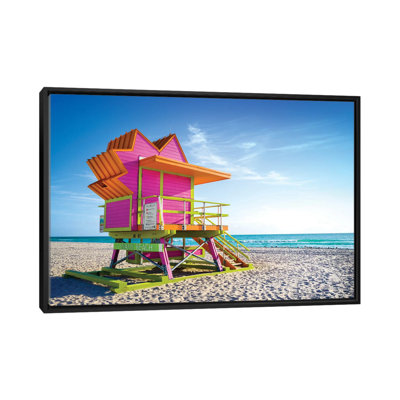 Pink Morning, Miami Beach Florida by Susanne Kremer - Photograph Print