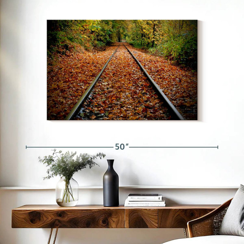 Lilie Railway To No Where, 26" H x 39" W