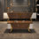 Modern style TV stand with coffee table