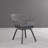 Bartha 5-Piece 45" Teak-Look Round Patio Dining Set with Wicker Chairs
