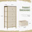 Commode de rangement 4 tiroirs Enegess-1833467930
