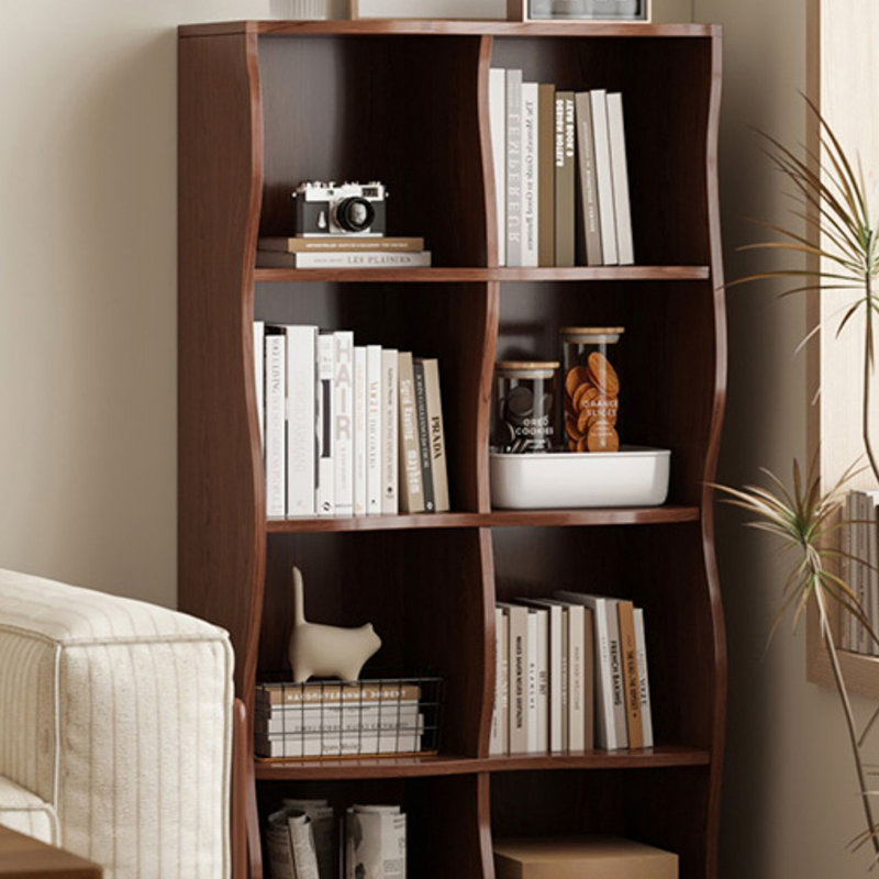 High-quality and practical bookcase, Dark Brown