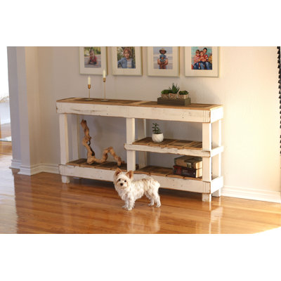 Taleigha 60'' Solid Wood Console Table