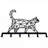 Geometric Cat Wall Mounted Ihssan