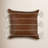 Cervos Striped Feather Reversible Throw Pillow