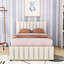 Lit plateforme tapissier avec lit gigogne et 3 tiroirs-343874606-343874609
