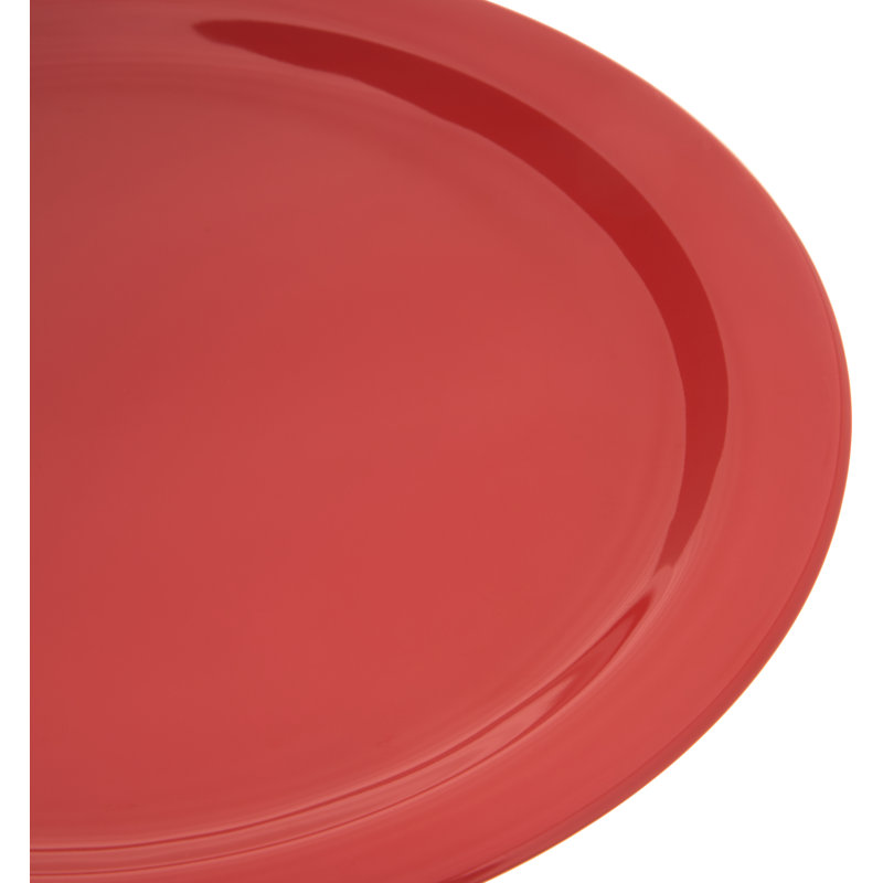 Dallas Ware® 10.25" Melamine Dinner Plate, Red