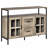 Industrial Sideboard Buffet Cabinet With Elegant Design And Multi-Functional Use