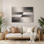 Minimalisme 74, art mural en métal beige-508192254