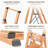 6 Step Ladder Lightweight Aluminum Folding Step Stool-107088504