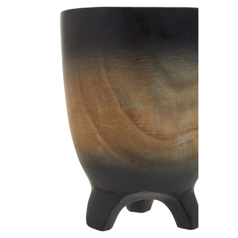 Yaelle Handmade Wood Cachepot